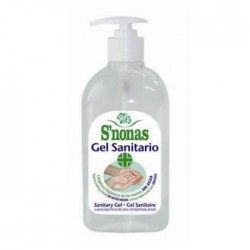 Gel Hidroalcohólico S´Nonas - Gel Sanitario Higienizante Limpieza Manos 500ml