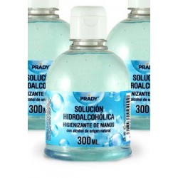 Higienizante de manos Hidroalcohólico Prady Bote 300 ML