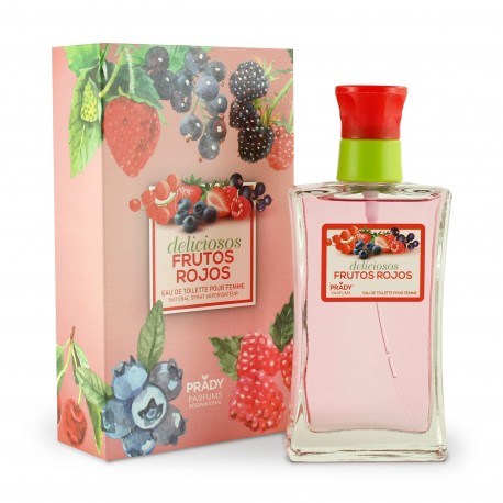 Deliciosos Frutos Rojos Eau de Toilette Spray 100ML - Prady