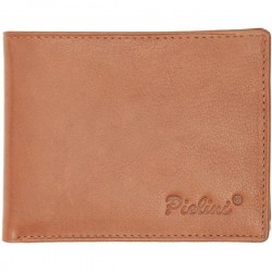Cartera de Piel Hombre Pielini Mod 251 Tan