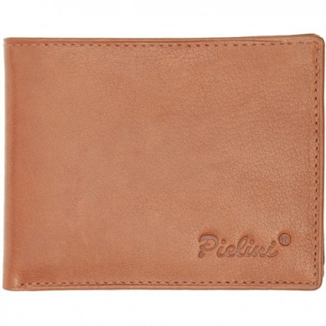 Cartera de Piel Hombre Pielini Mod 251 Tan