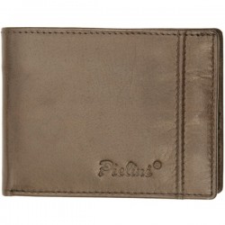 Cartera de Piel Hombre Pielini Mod 854 Marrón