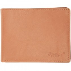 Cartera de Piel Hombre Pielini Mod 1621 Tan