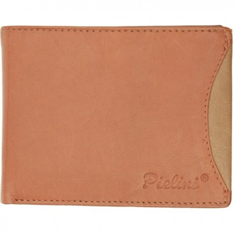 Cartera de Piel Hombre Pielini Mod 2030 Tan