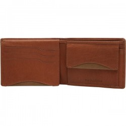 Cartera de Piel Hombre Pielini Mod 2030 Tan