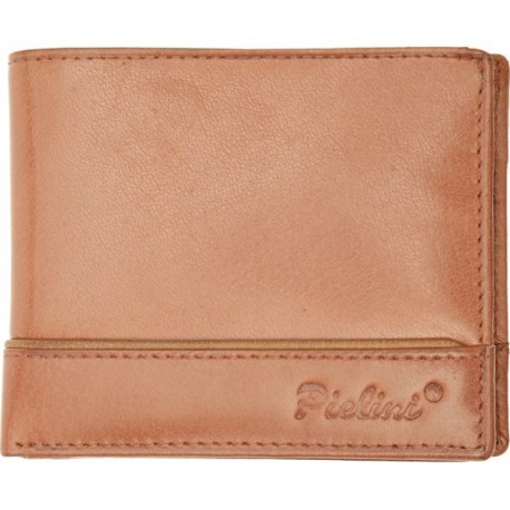 Cartera de Piel Hombre Pielini Mod 3107 Tan