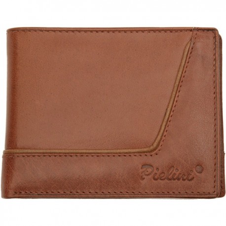 Cartera de Piel Hombre Pielini Mod 3117 Tan