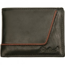 Cartera de Piel Hombre Pielini Mod 3117 Negro