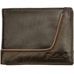 Cartera de Piel Hombre Pielini Mod 3117 Marrón