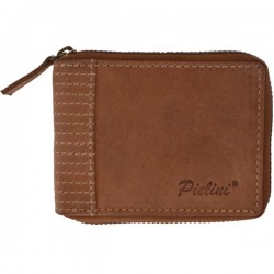 Cartera de Piel Hombre Pielini Mod 3132 Marrón