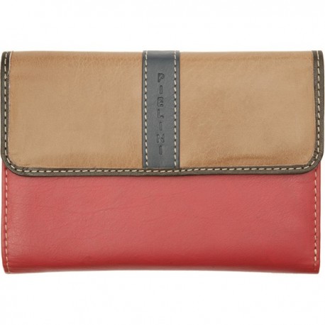 Cartera de Piel Mujer Pielini Mod 3099 Rojo