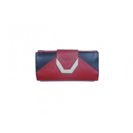 Cartera de Piel Mujer Pielini Mod 4050 Roj